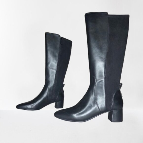 NWT Cole Haan Women's Go-To Block-Heel Dress Boots - Picture 3 of 7